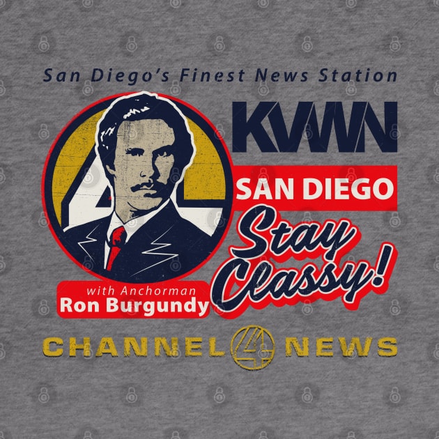 Channel 4 KVWN Stay Classy by Alema Art